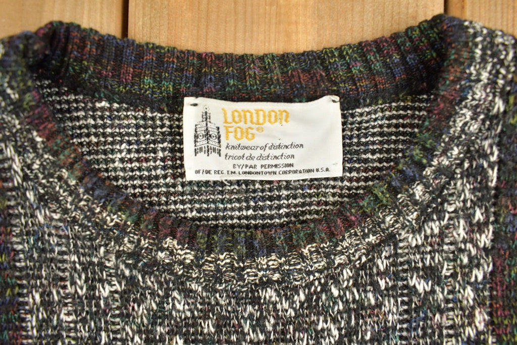 Vintage 1980s London Fog Knit Sweater