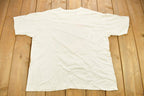 Vintage 1990s Santa Cruz Flower Theme Souvenir T Shirt