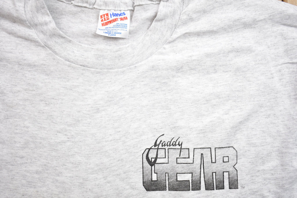 Vintage 1990s Gaddy Gear Smashed Backboard Graphic T Shirt