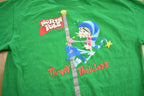 Vintage 1990s North Pole Thappy Tholidays Joke T Shirt Made In USA