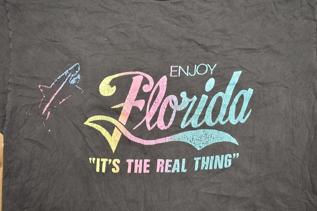 Vintage 1990s Enjoy Florida Souvenir T Shirt