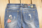 Vintage Deadstock Y2K Grace LA Bedazzled Low Rise Jeans Women's Size 27 x 32