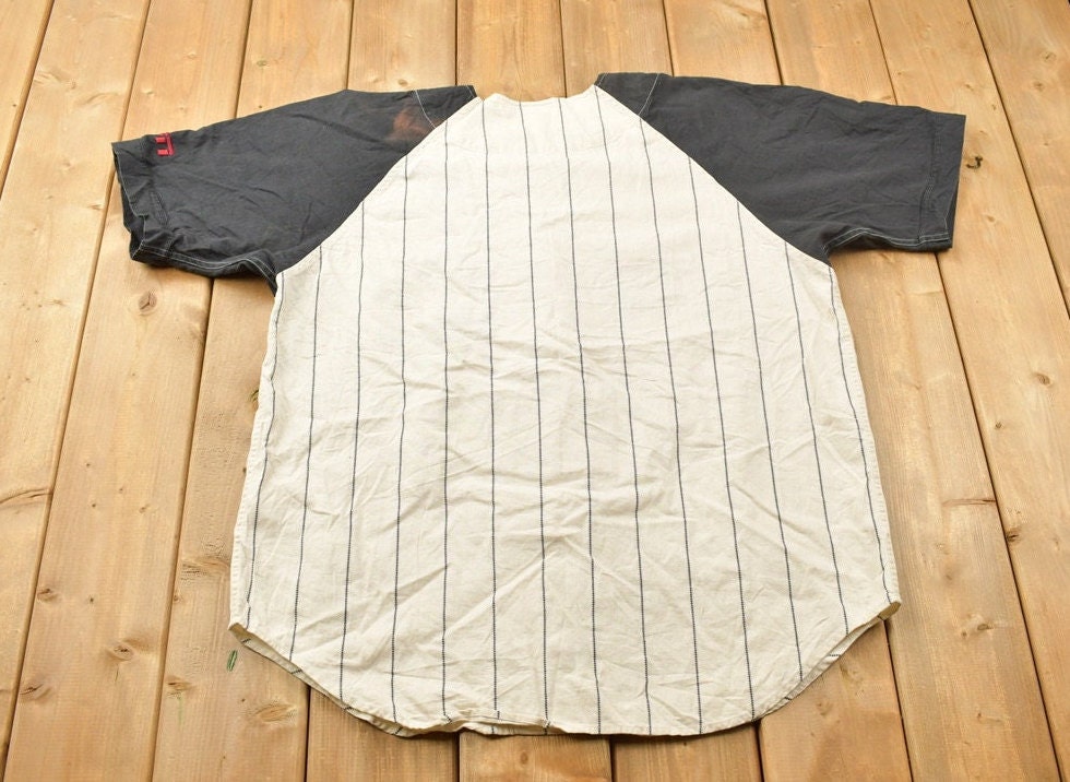 Vintage 1990s ESPN Classic Pinstriped Baseball Jersey