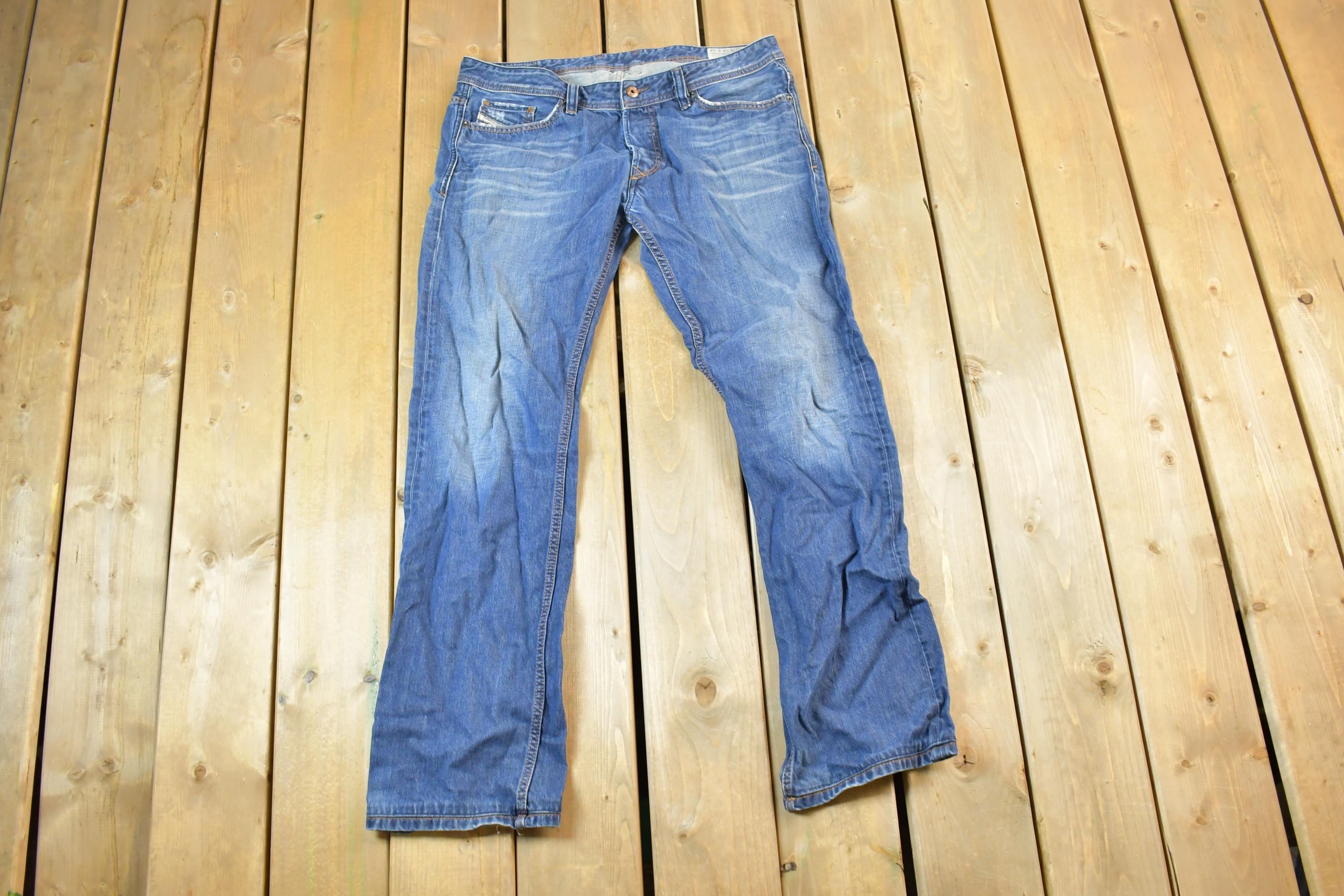 Vintage Y2K Diesel Viker Denim Jeans Size 34 x 34 Made In USA