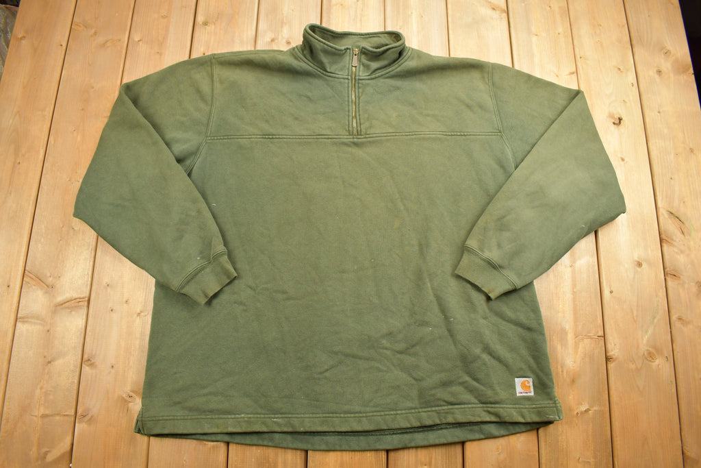 Vintage Carhartt Quarter Zip Sweater