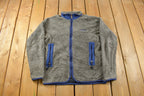 Vintage 1990s Patagonia Deep Pile Fleece Zip Up Sweater