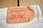 Vintage 1990s Levi's 501 White Jeans Size 36x34