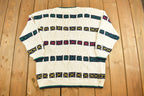 Vintage 1990s Womans Fitting Image Knitted Cardigan Sweater
