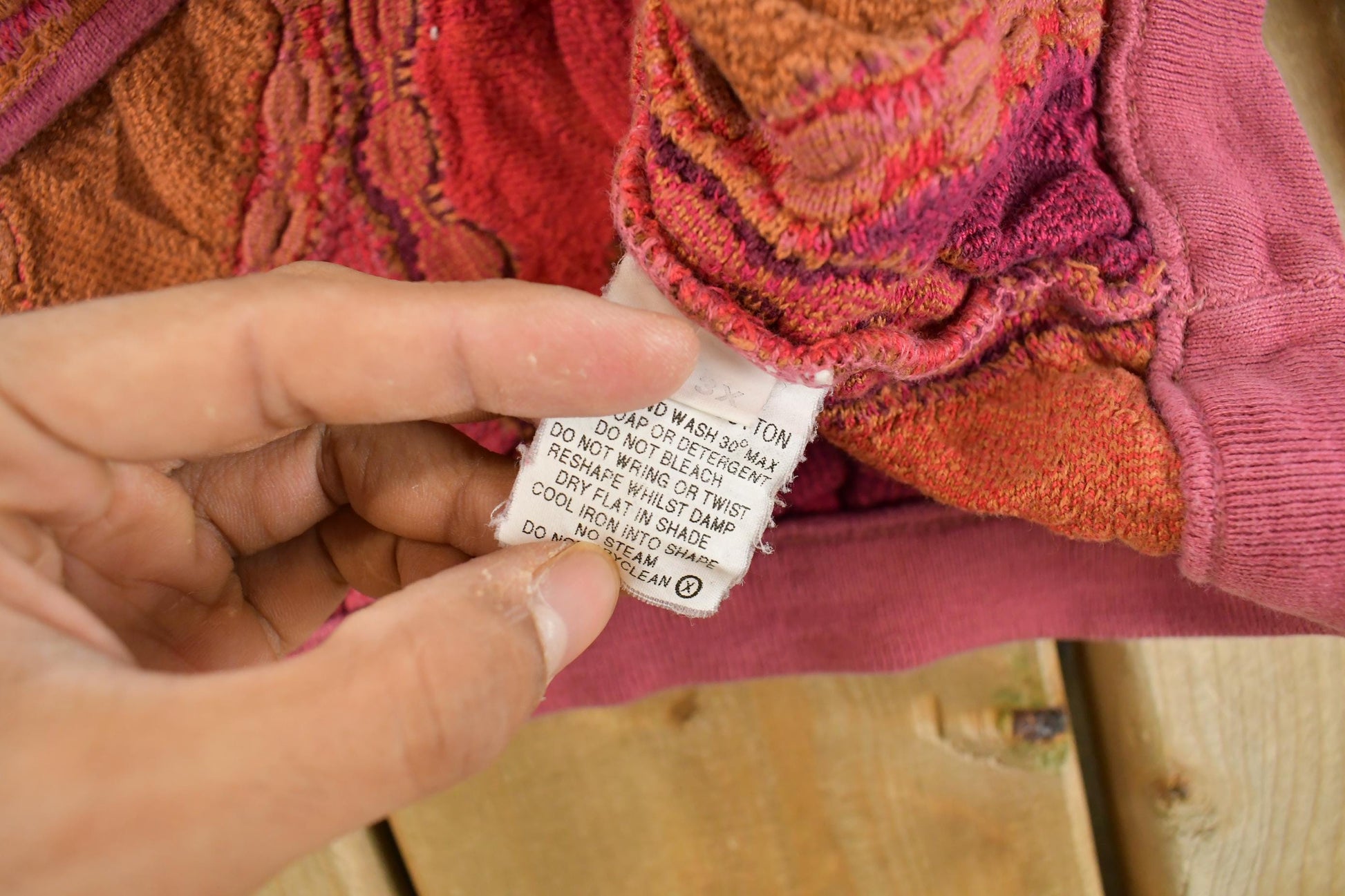 Vintage 1990s Coogi 3D Knit Abstract Crewneck Sweater Men's 2XL