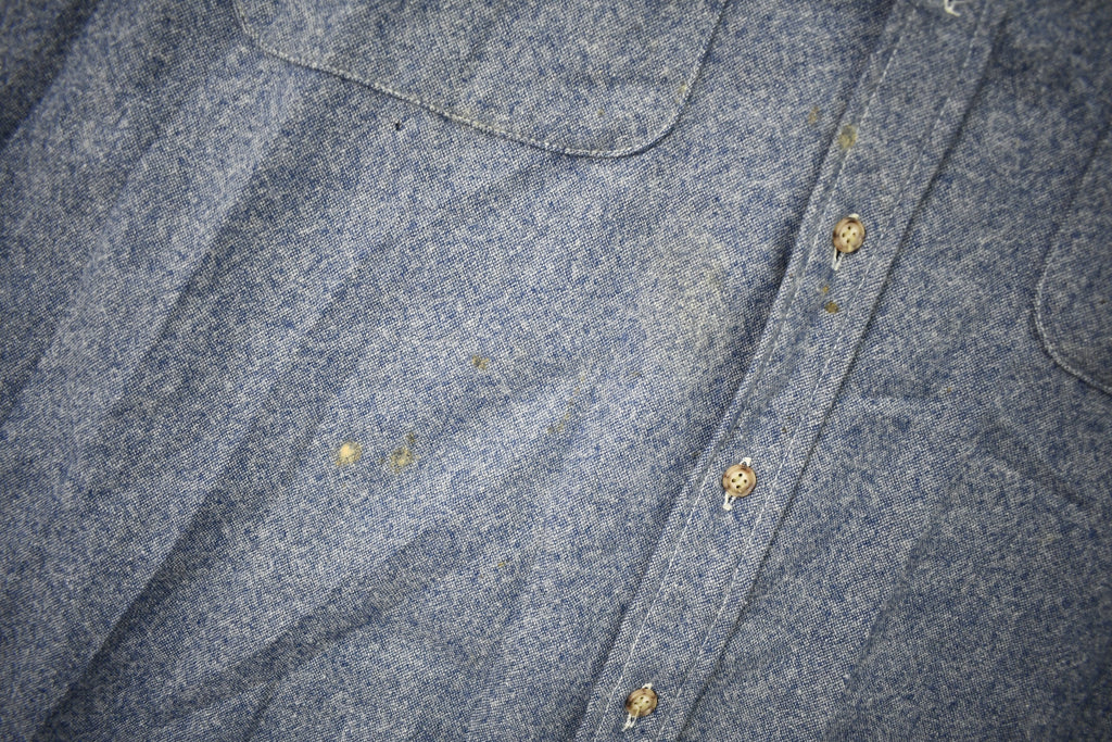 Vintage 1960s Pendleton Blank Button Up Shirt