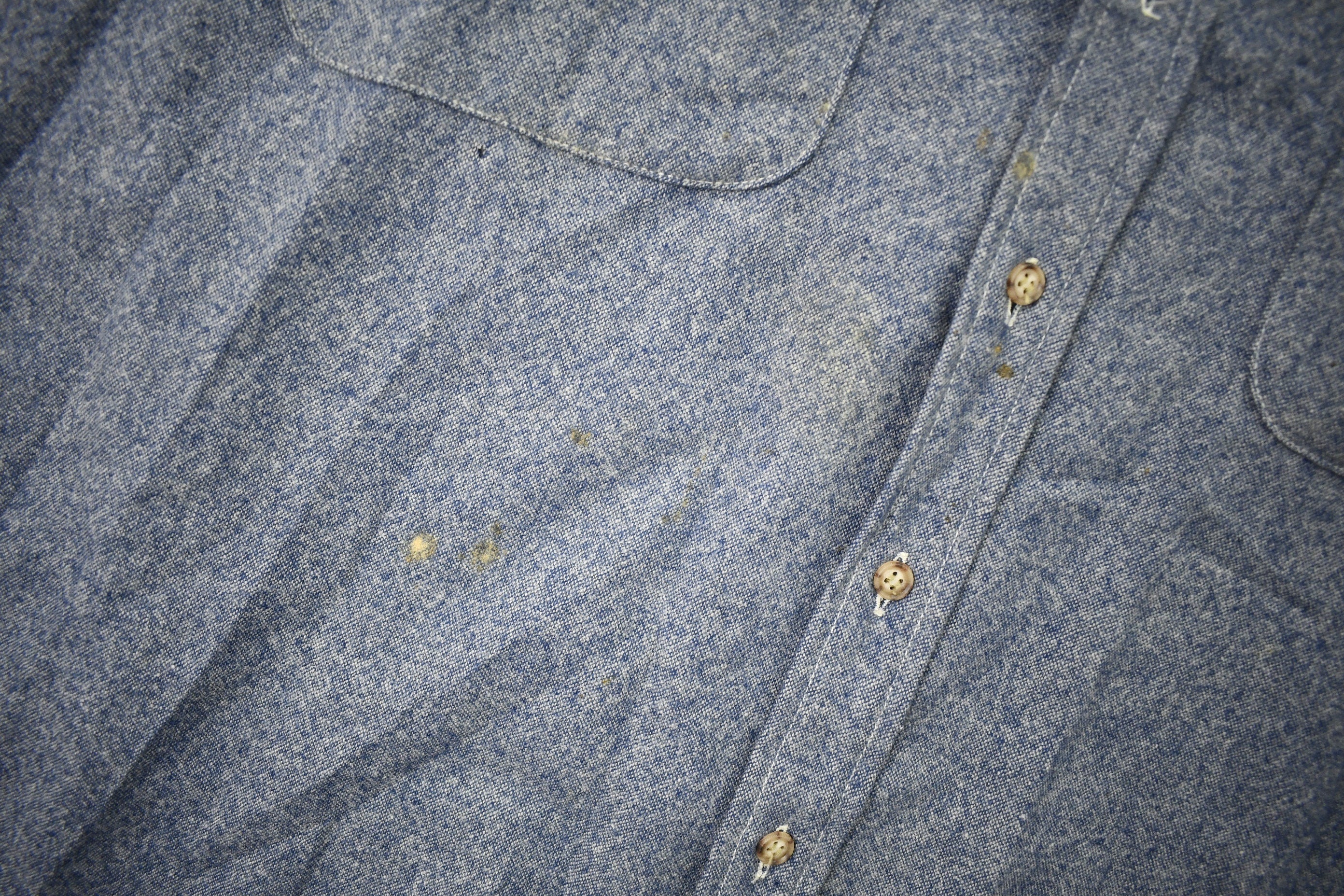 Vintage 1960s Pendleton Blank Button Up Shirt