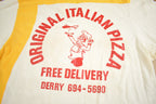 Vintage 1980s Presby Pizza Parlour Baseball Button Up Shirt