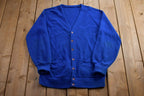 Vintage 1970s Knitted Cardigan Sweater