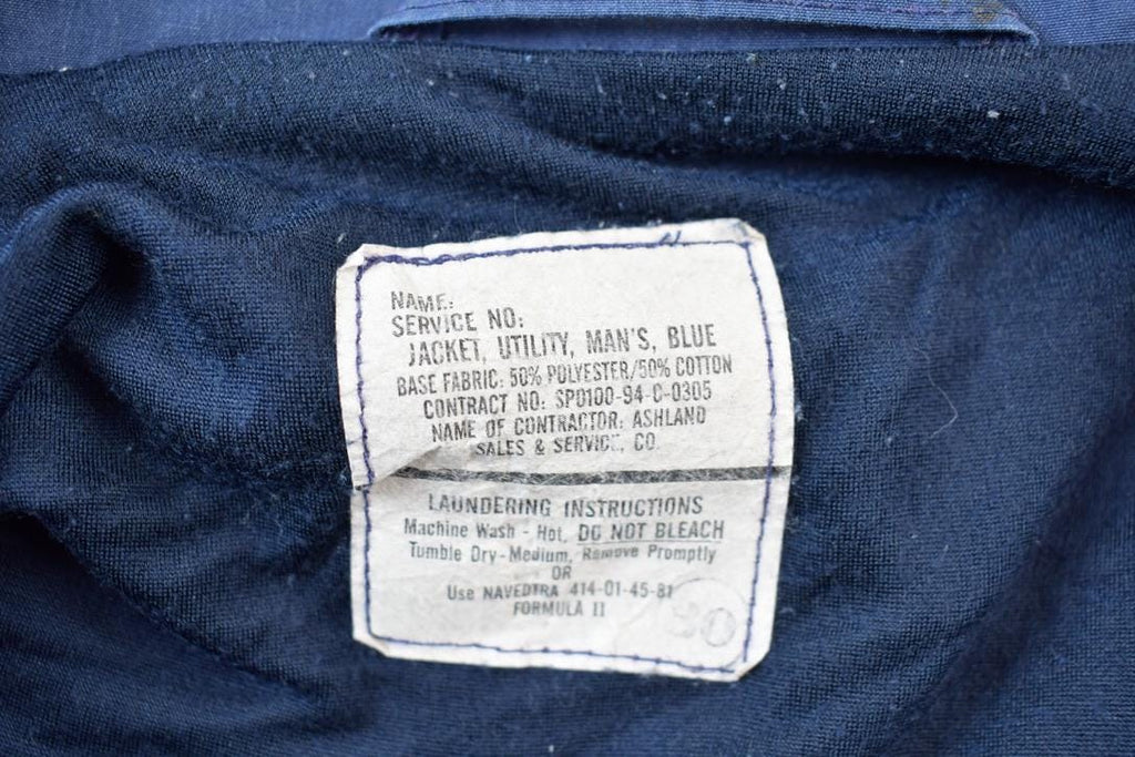 Vintage 1990s Navy Deck Jacket