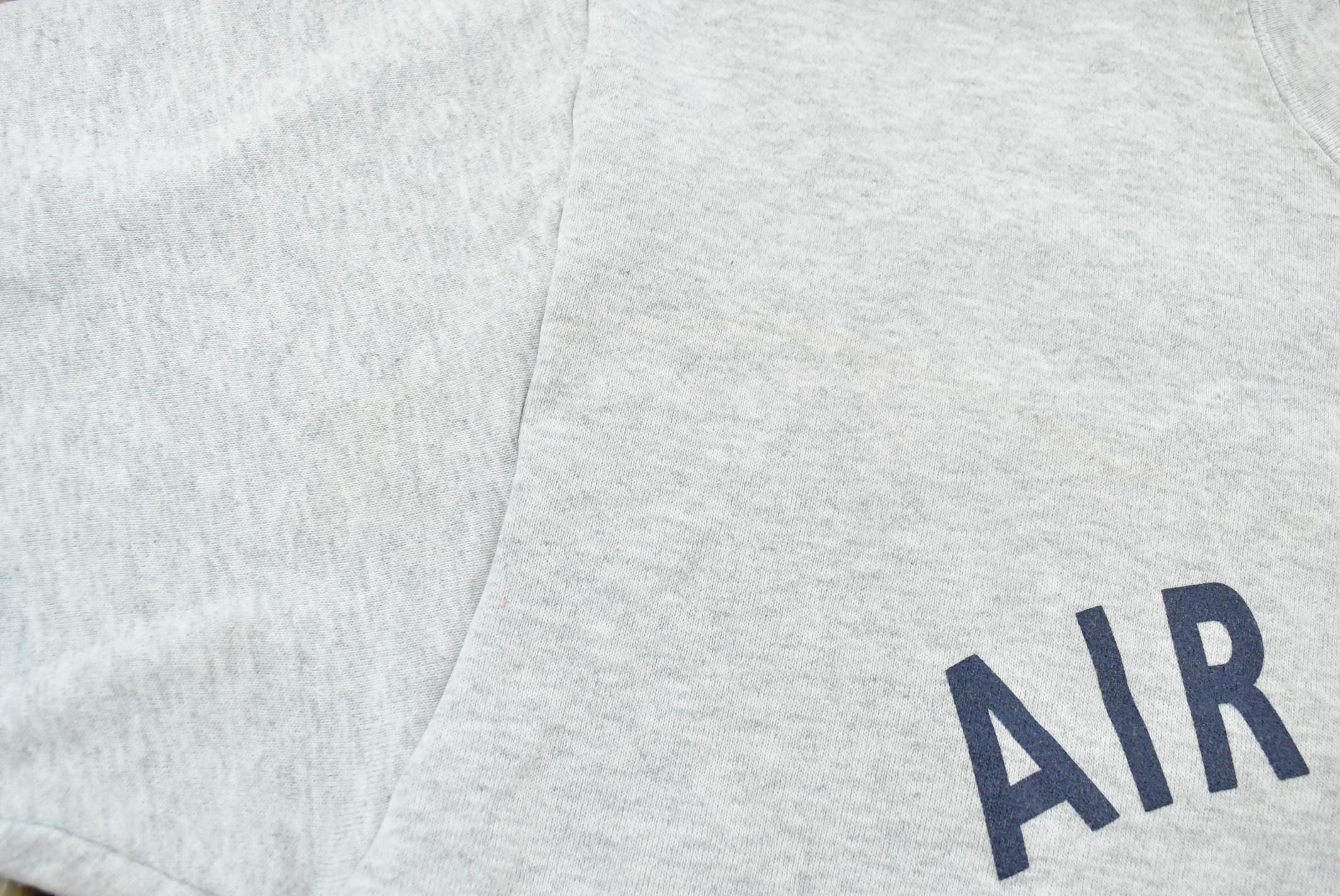 Vintage 1990s Air Force Army Crewneck Sweatshirt Mens L /