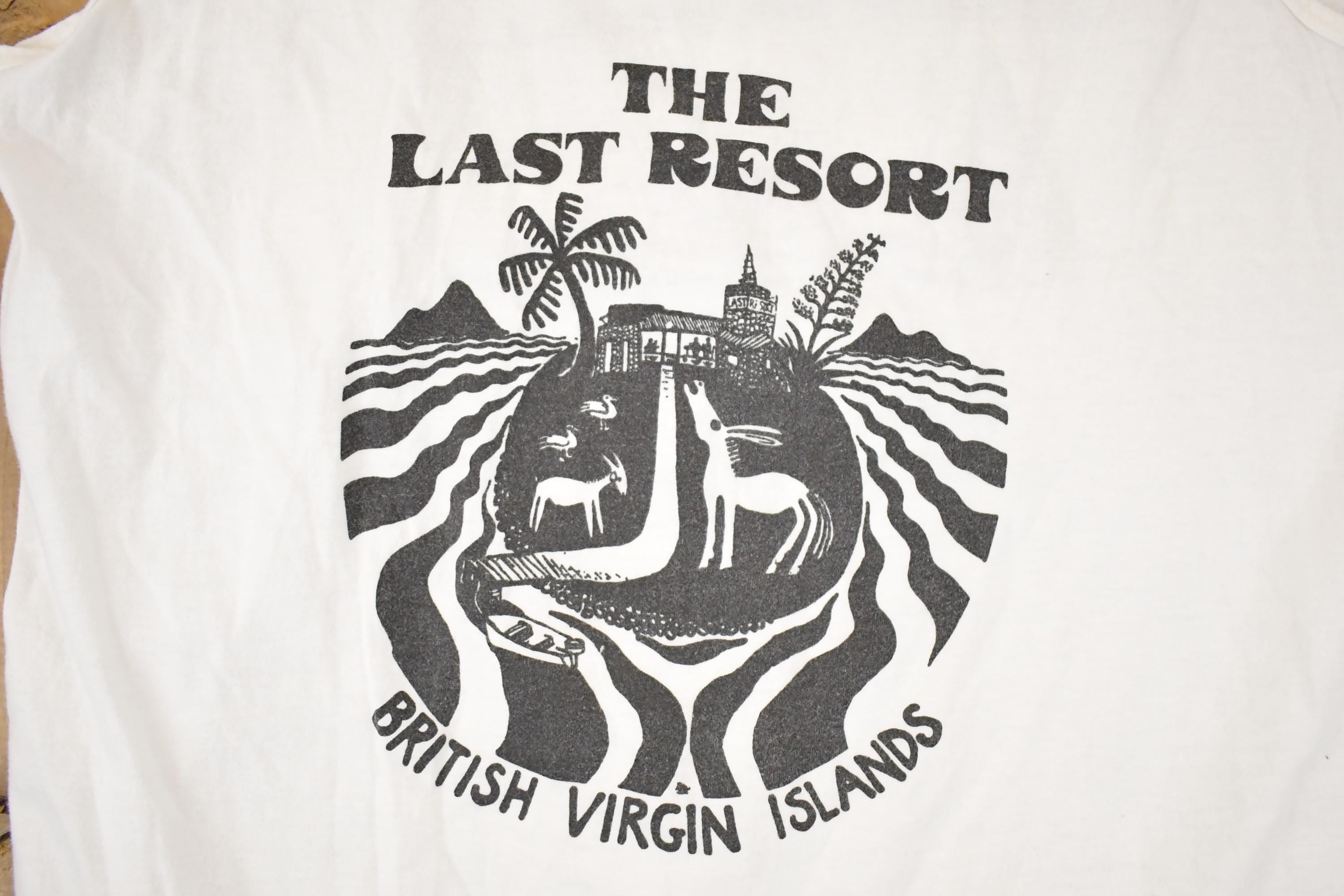 Vintage 1990s The Last Resort British Virgin Islands Tank Top Men's L