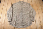 Vintage 1990s Woolrich All Over Print Button Up Shirt Size XL