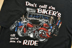 Vintage 1970's M.D.O. Harley Bikers T-Shirt Single Stitch