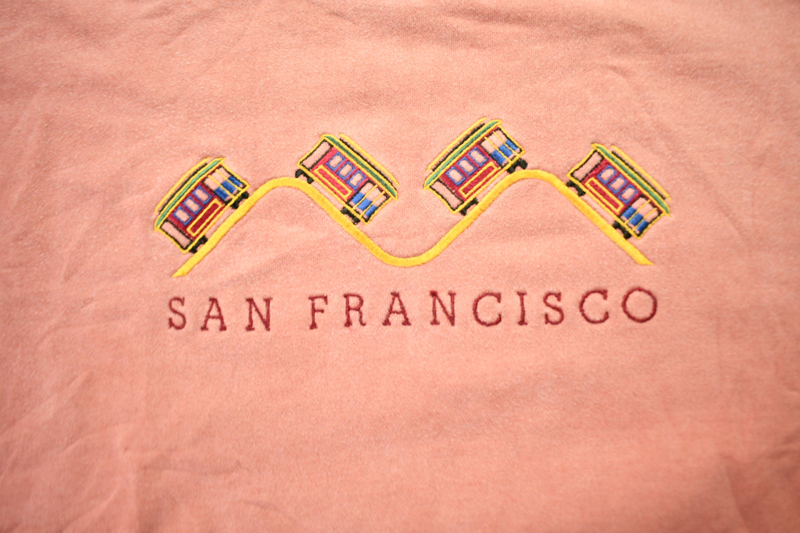 Vintage 1990s San Francisco Embroidered Crewneck Sweatshirt