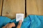 Vintage 1990s Tultex Blue Blank Crewneck Sweatshirt Adult Medium