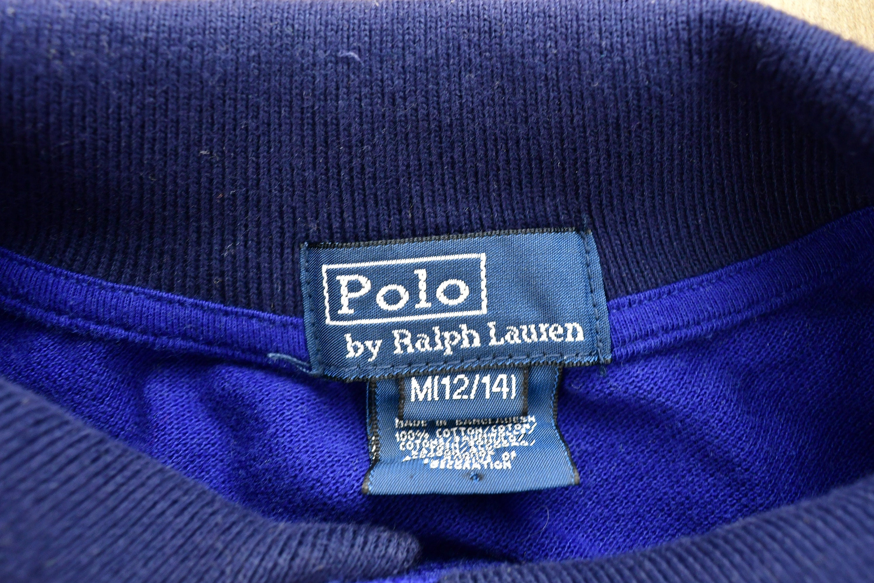 Vintage 1990s Polo Ralph Lauren Youth Polo T-Shirt
