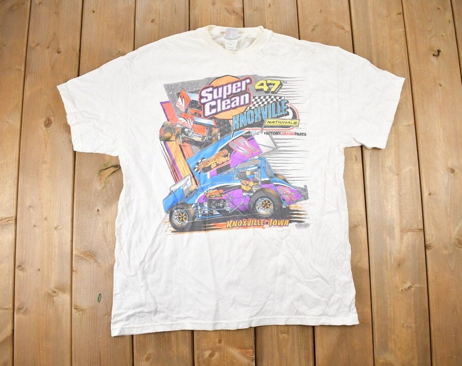 Vintage 1990s Knoxville Nationals Super Clean Souvenir T Shirt / Streetwear / Racing Tee / Vacation Tee / Travel T Shirt / Single Stitch