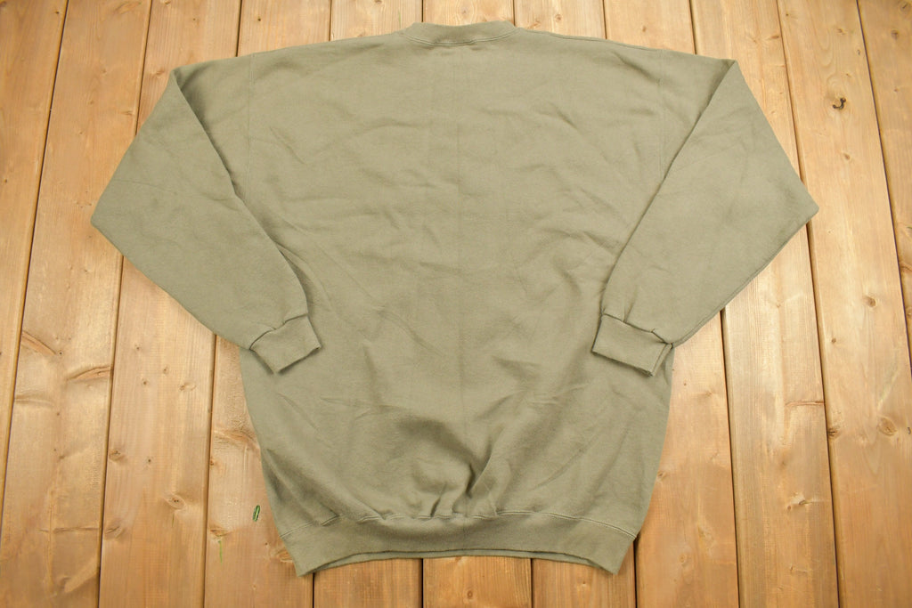 Vintage 1990s Deer Hunter Graphic Crewneck Sweatshirt