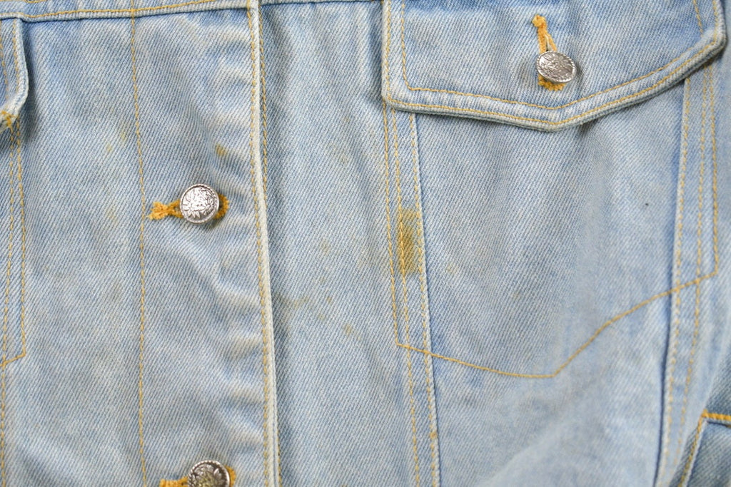 Vintage 1990s City Lights Customized Denim Jacket