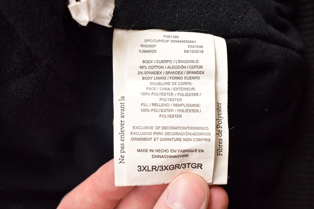 Vintage 1990s Walls Black Hooded Cinched Active Jac Work Jacket