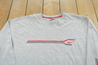 Vintage Y2K Nike Embroidered Logo Long Sleeve Shirt Men's XL / 2000s Streetwear / 00s Street Style / Athletic Wear / Swoosh