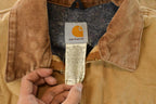 Vintage 1990s Carhartt Detroit Jacket Blanket Lined Men's Large