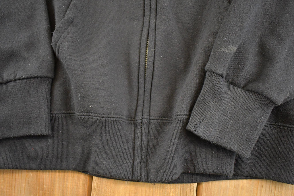 Vintage 1980s Disney Mickey Mouse Hoodie Full Zip Sweatshirt Men's M
