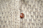 Vintage 1980s Wool Knit Button Up Sweater