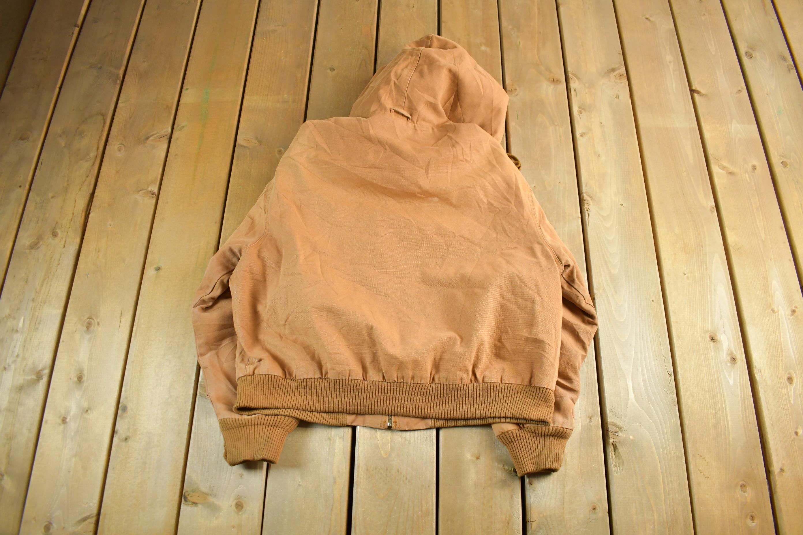 Vintage 1990s Dickies Hooded Work Jacket Youth Large  90s Outdoors Jacket  Workman Jacket  Workwear Streetwear