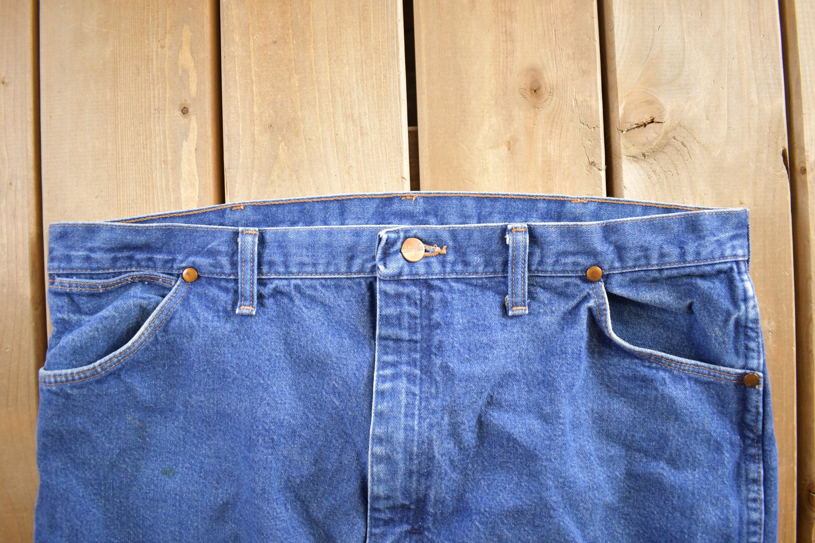 Vintage 1970s Wrangler Denim Jeans Size 42x30