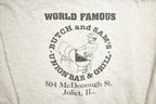 Vintage 1990s Butch And Sam's Union Bar & Grill Joliet Illinois Midnight Rider Crewneck