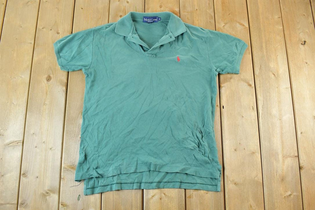 Vintage 1980s Ralph Lauren Button Up Polo Shirt