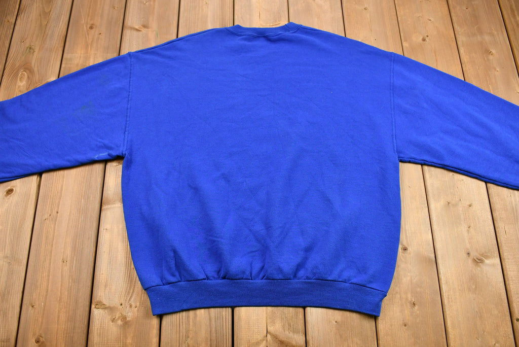 Vintage 1990s Christmas In Ida Festival Graphic Crewneck Sweatshirt , 90s Holiday Pullover , Winter Wear , Festive Print , Made in USA