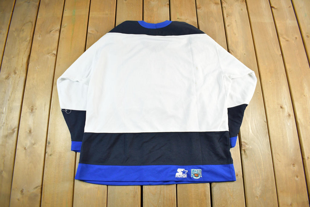 Vintage 1990s Tampa Bay Lightning NHL Starter Hockey Jersey Men's XL