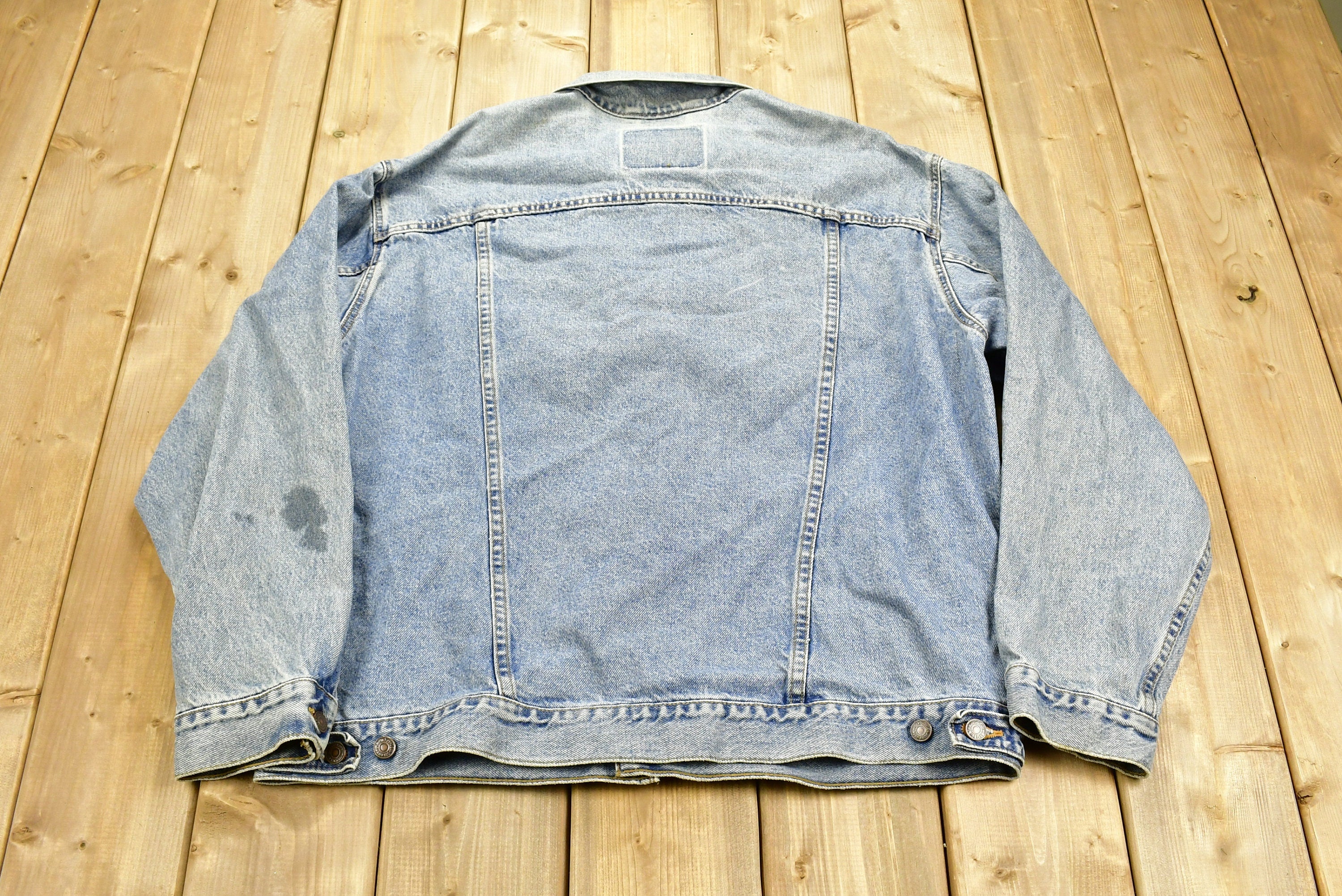 Vintage 1990s Levi's Distressed Denim Jean Jacket