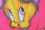 Vintage 1990s Tweety Bird Wibbit Frog Looney Tunes Crew Neck  Vintage Warner Brothers Sweatshirt  Warner Bros Cartoon Sweater