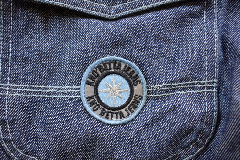 Vintage 1980's kno' Betta Blue Jeans Denim Jacket