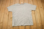 Vintage 1990s Top Stitch Embroidered Lighthouse Theme T Shirt