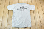 Vintage 1990s Single Stitch D.A.R.E Athletic Dept. Graphic T-Shirt