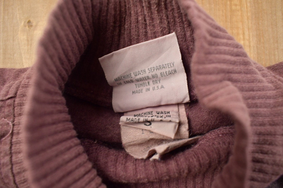 Vintage 1990s Abstract Birds Crewneck Sweatshirt / 90s Crewneck / Made In USA / Streetwear / Abstract Pattern / Vintage Sweater