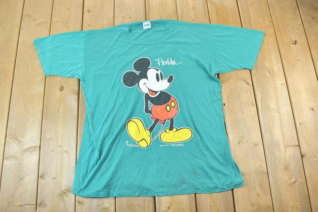 Vintage 1980s Mickey Mouse Florida T-Shirt