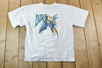 Vintage 1990s Dubai Baseball Souvenir T-Shirt  Vintage Streetwear  Vacation Tee  Travel T Shirt