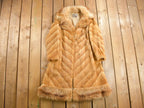 Vintage 1970s Dworkin Furs Full Length Mink Fur Coat