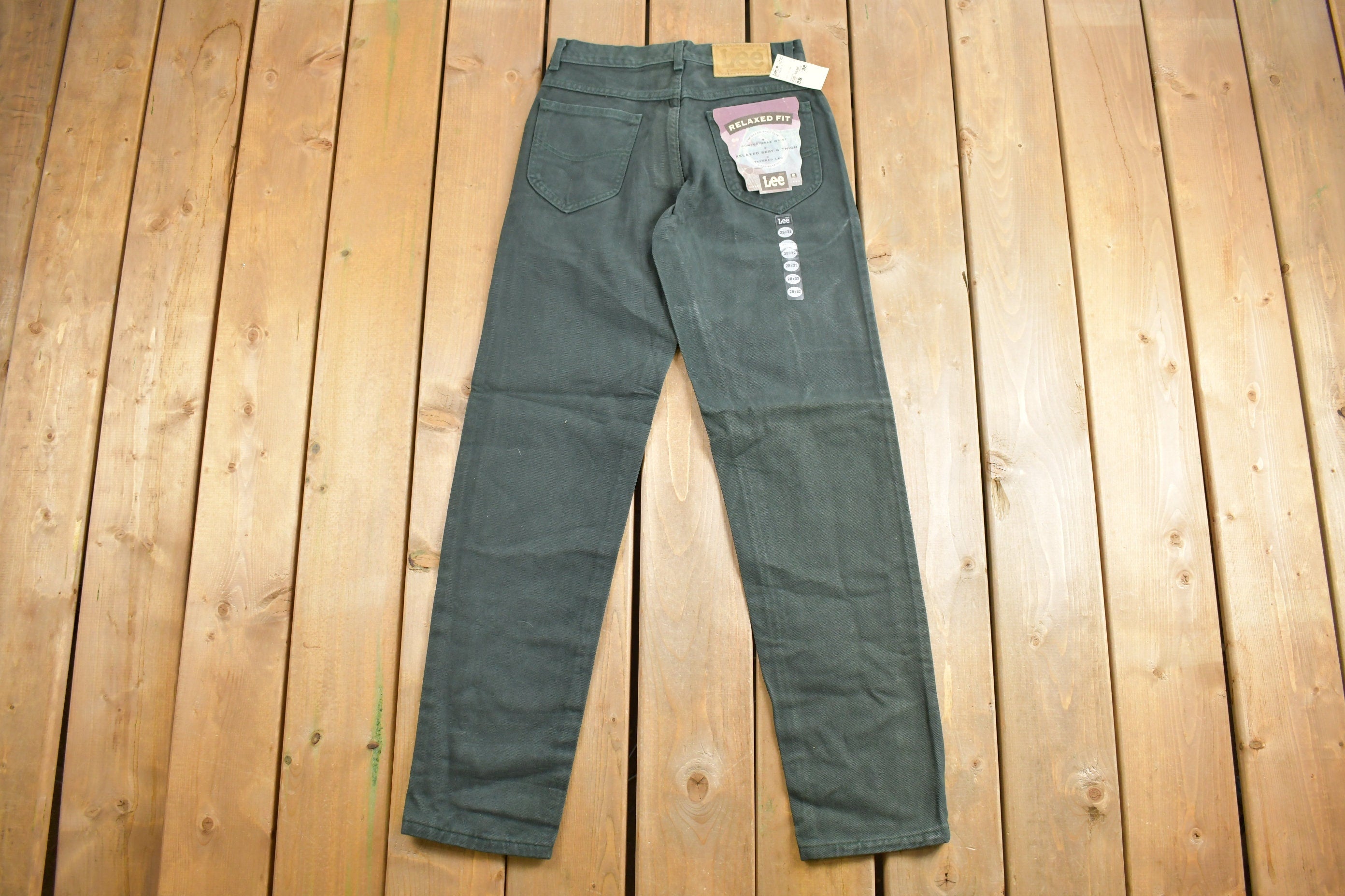 Wrangler Cowboy Cut Deadstock Vintage 1980s Jeans Size 28 x 30 Forrest Green