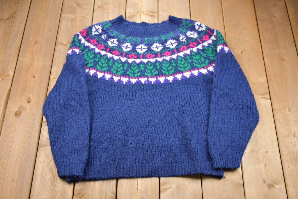 Vintage 1990s Venezia Knitted Sweater